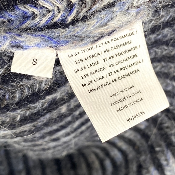 NAADAM Ribbed Space Dye Crewneck Sweater - Picture 7 of 8